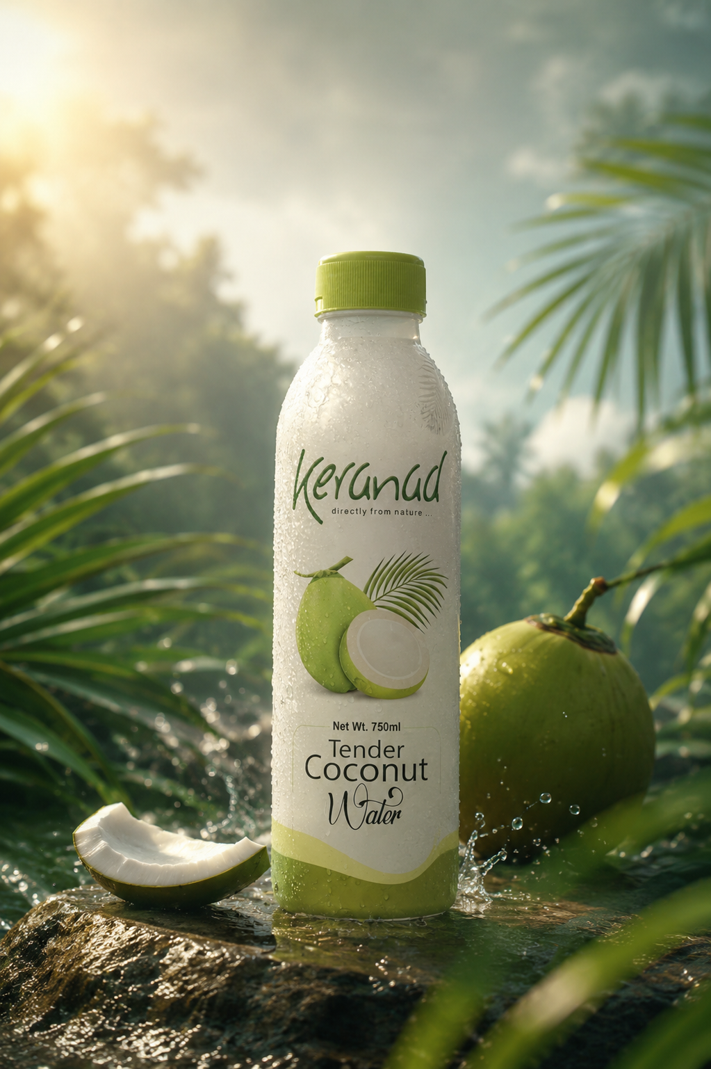 pure coconut water